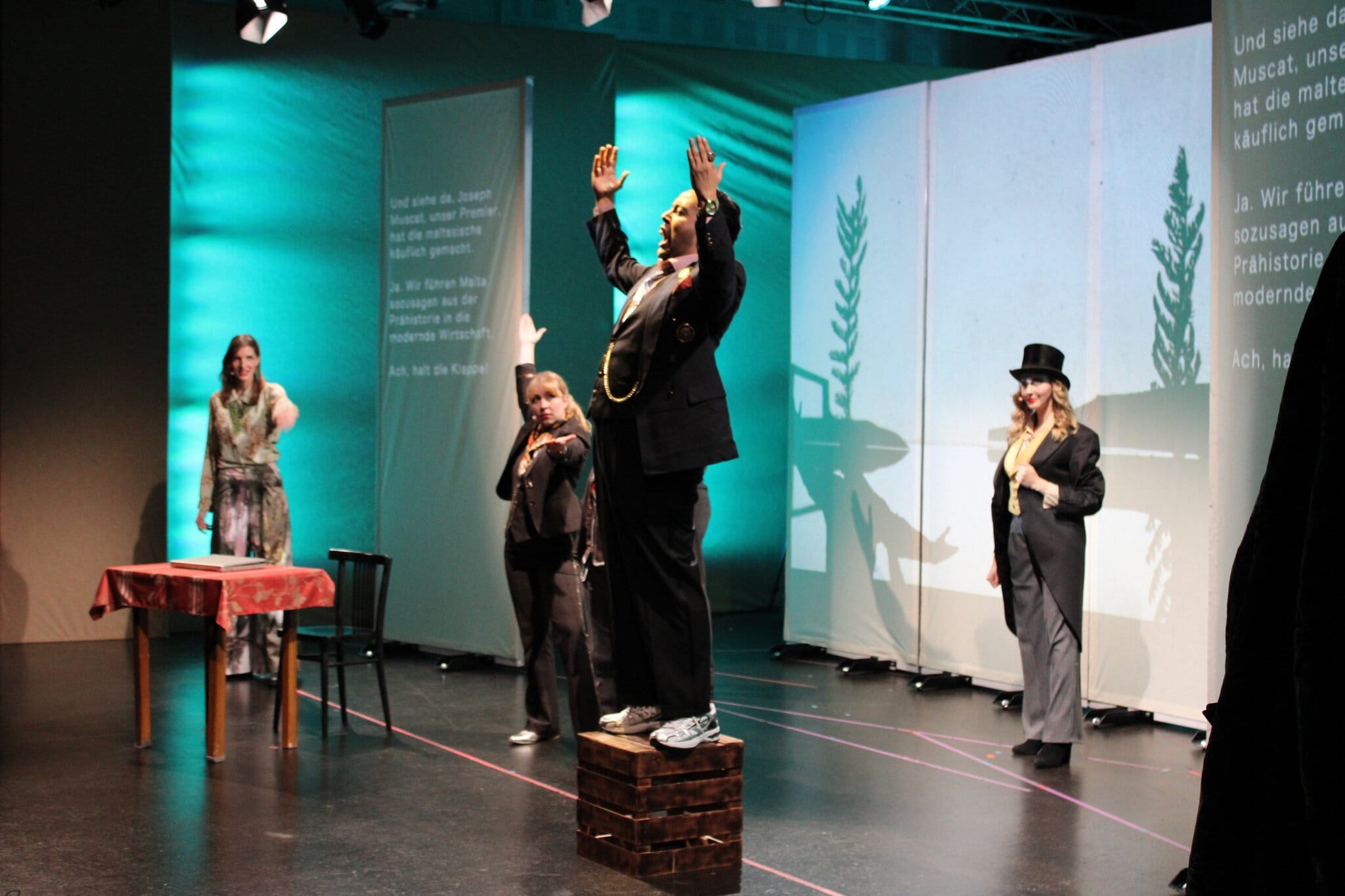 Escena teatral
